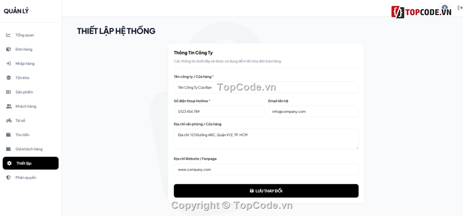 quản lý bán hàng,quản lý tồn kho,code bán hàng